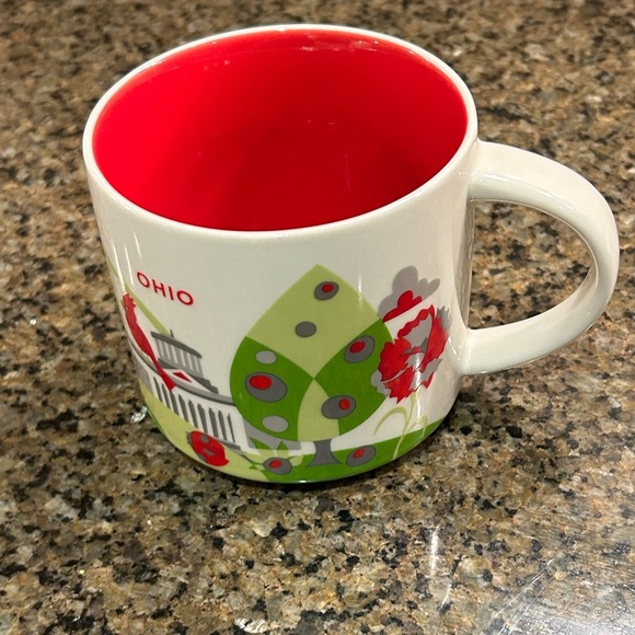 Starbucks Ohio Coffee Cup Mug You Are Here Collection YAH 14 oz 2013 - Picture 11 of 11